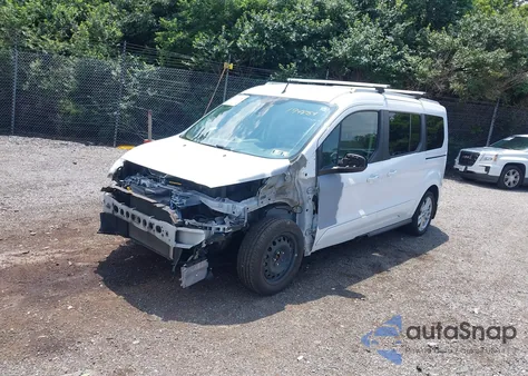 2015 Ford Transit Connect Titanium из США, поврежденный, VIN NM0GE9G73F1194854